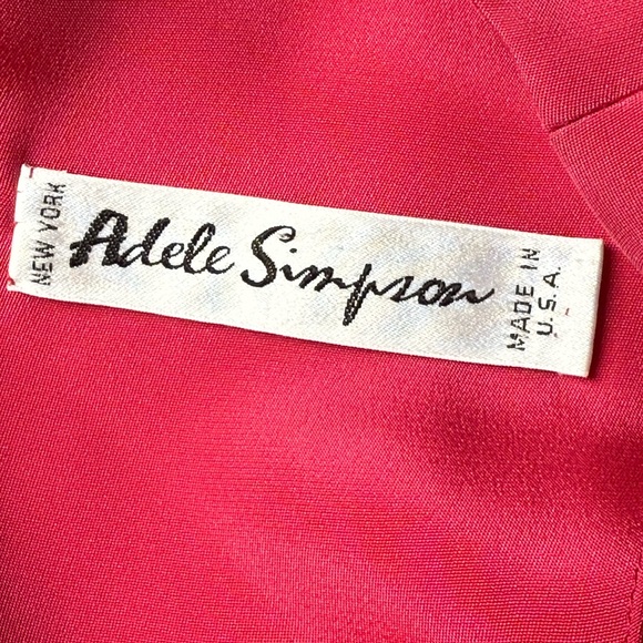 Adele Simpson, Extremely Rare Vintage Dress - Picture 6 of 12